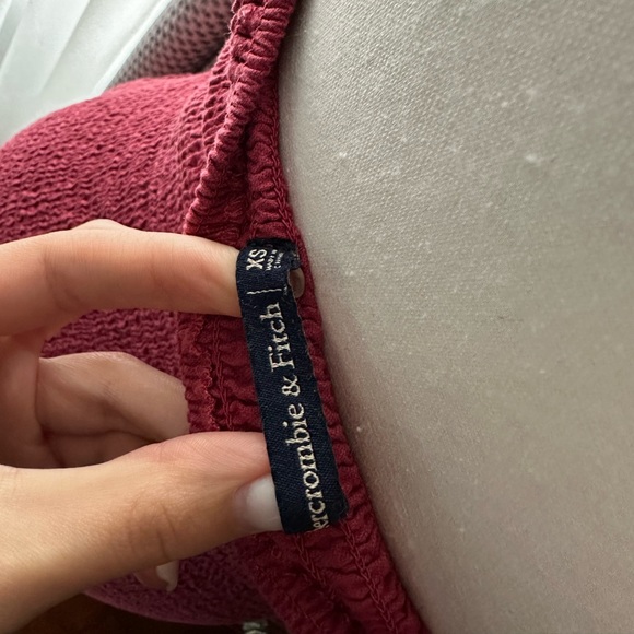 Abercrombie & Fitch Mini Beach Dress - Dark Pink - Picture 5 of 5